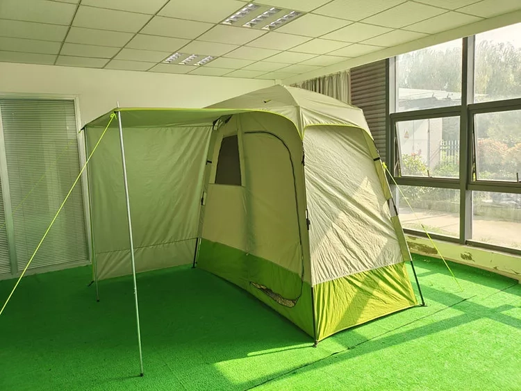 Versatile 2-Room Camping Tent with Pop-Up Shower and Toilet Facilities - Complete with Screen & Awning for Privacy (4)