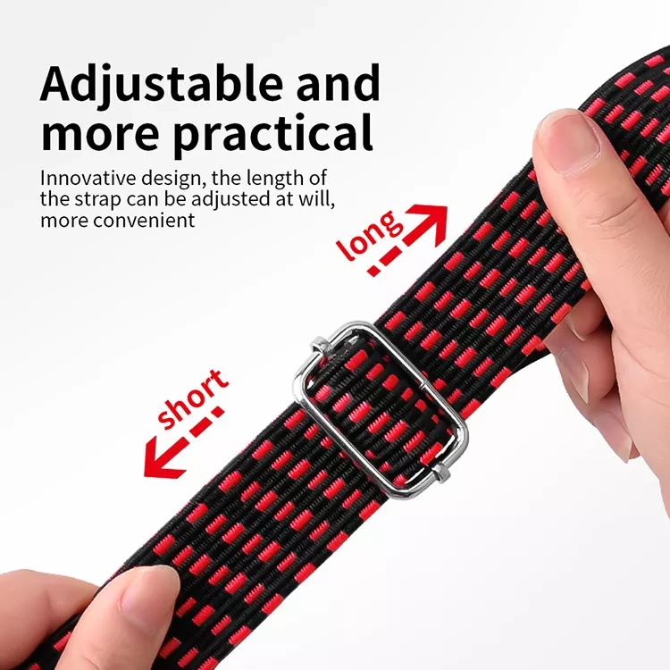 Versatile Bungee Straps: Adjustable Flat Bungee Straps with Hooks - Perfect for Motorcycles and All Your Tie-Down Needs (5)