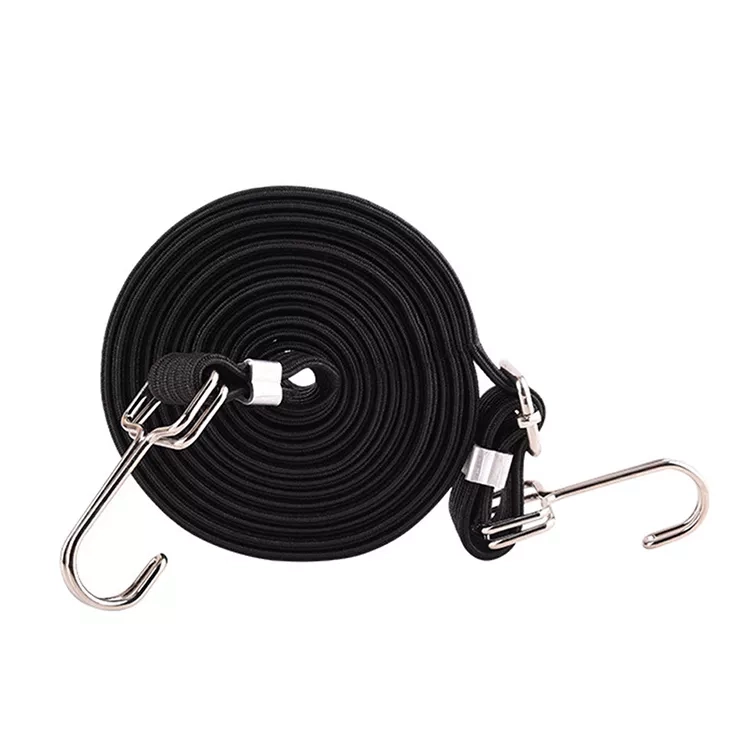 Versatile Bungee Straps: Adjustable Flat Bungee Straps with Hooks - Perfect for Motorcycles and All Your Tie-Down Needs (6)