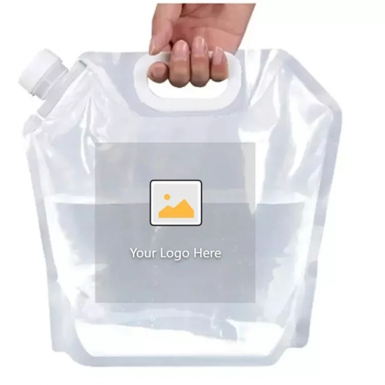 Versatile Camping Companion: Large, Portable & Collapsible Water Bladder Storage Bag