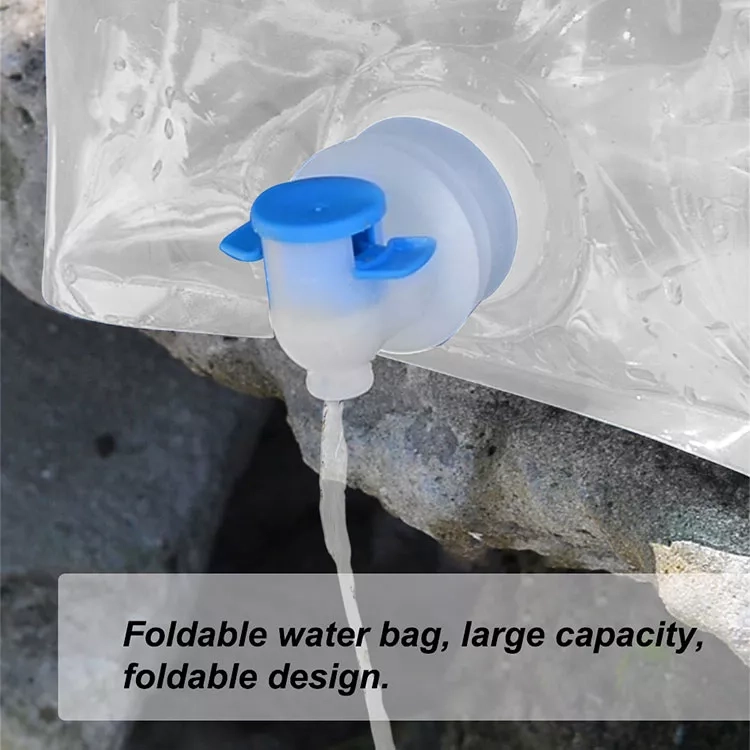 Versatile Camping Companion: Large, Portable & Collapsible Water Bladder Storage Bag (5)