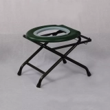 Lightweight Foldable Camping Toilet Chair - Outdoor Portable Folding Potty Seat for Adults (3) Lightweight Foldable Camping Toilet Chair - Outdoor Portable Folding Potty Seat for Adults (3)