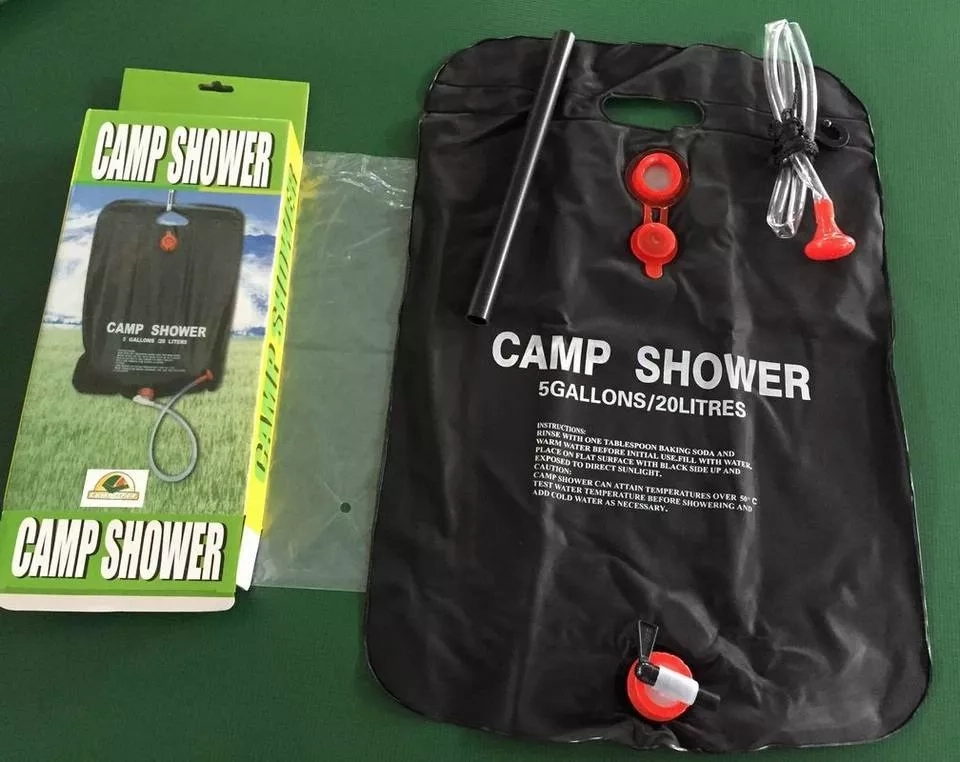 Outdoor Solar-Powered Shower Bag System - Portable Backpacking Shower Solution for Camping & Hiking (3) Outdoor Solar-Powered Shower Bag System - Portable Backpacking Shower Solution for Camping & Hiking (3)