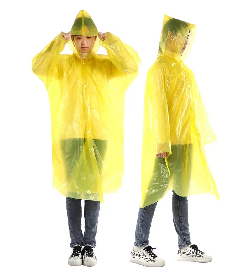 Stay Dry on the Go: Clear, Disposable Raincoats and Ponchos for One-Time Use (6) Stay Dry on the Go: Clear, Disposable Raincoats and Ponchos for One-Time Use (6)