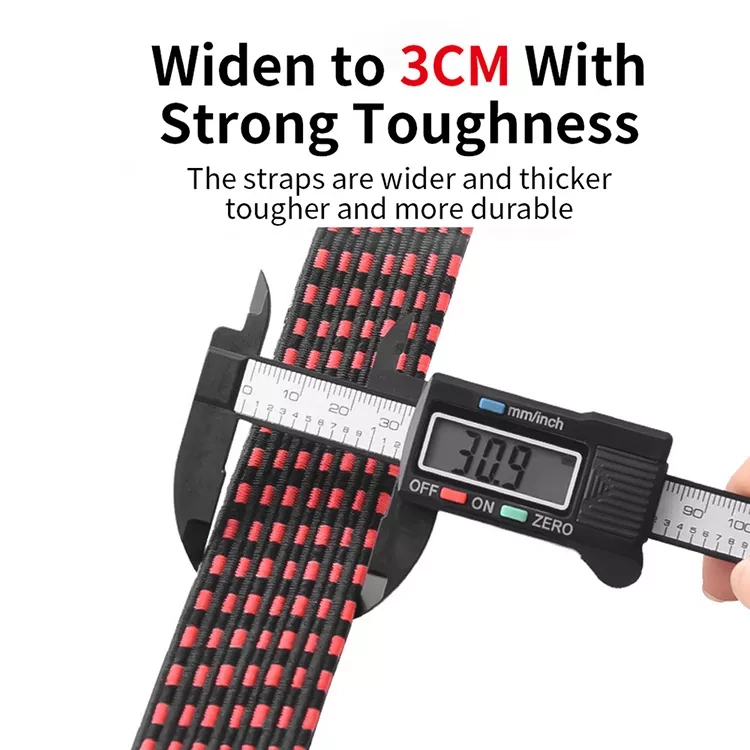 Versatile Bungee Straps: Adjustable Flat Bungee Straps with Hooks - Perfect for Motorcycles and All Your Tie-Down Needs (4) Versatile Bungee Straps: Adjustable Flat Bungee Straps with Hooks - Perfect for Motorcycles and All Your Tie-Down Needs (4)