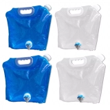 Versatile Camping Companion: Large, Portable & Collapsible Water Bladder Storage Bag (2) Versatile Camping Companion: Large, Portable & Collapsible Water Bladder Storage Bag (2)