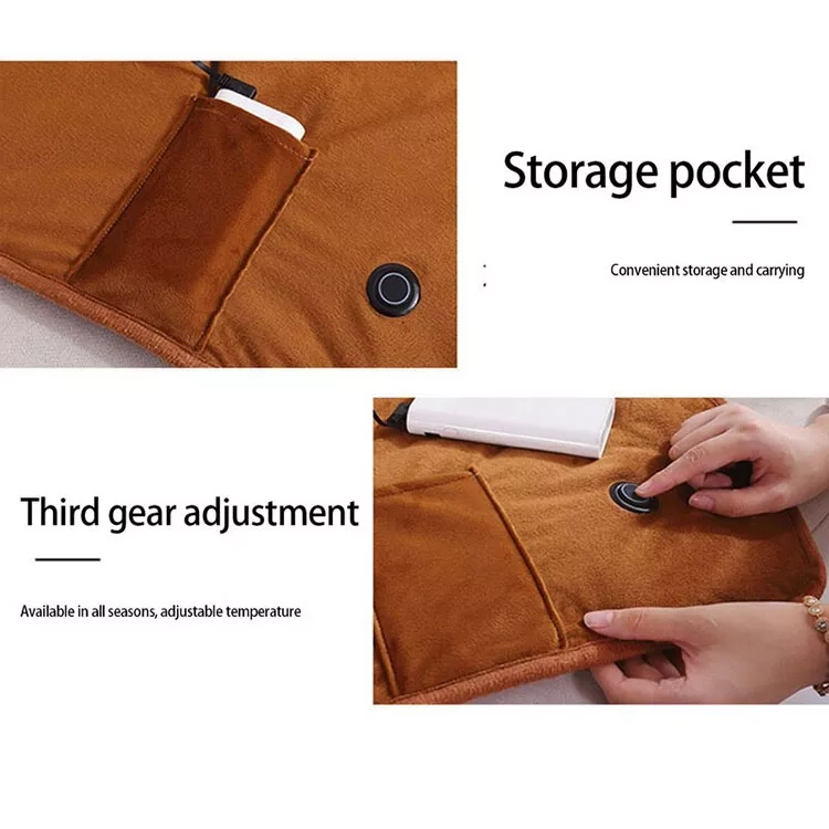 Warm Comfort on the Go: USB Heated Electric Knitted Throw Blanket (4) Warm Comfort on the Go: USB Heated Electric Knitted Throw Blanket (4)