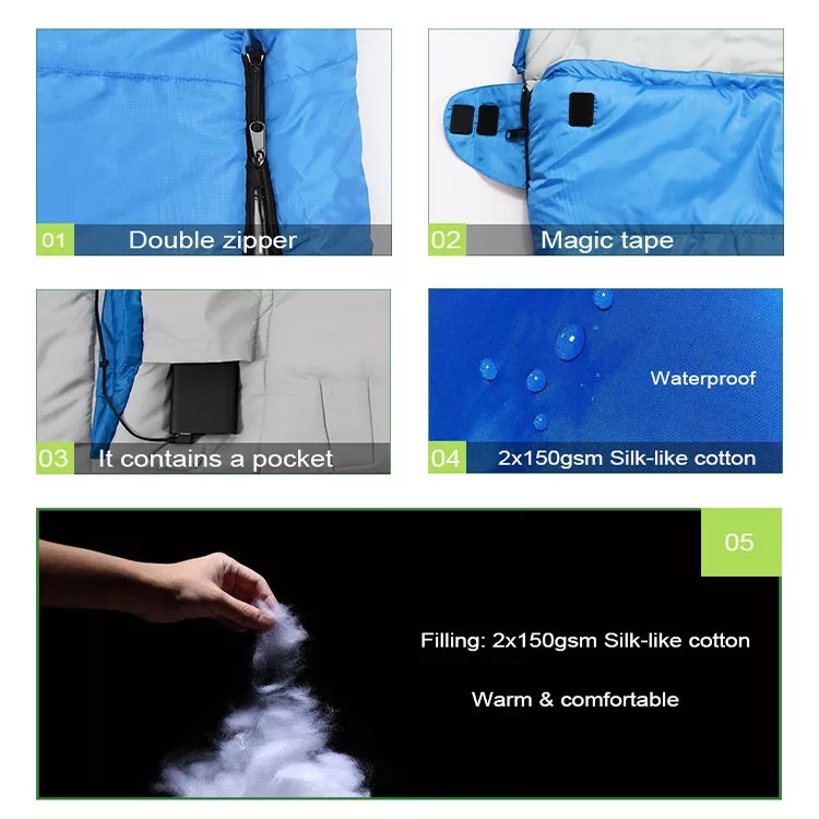 Winter Explorer's Dream: Best Heated Thermal Sleeping Bag for Cold Weather (8) Winter Explorer's Dream: Best Heated Thermal Sleeping Bag for Cold Weather (8)